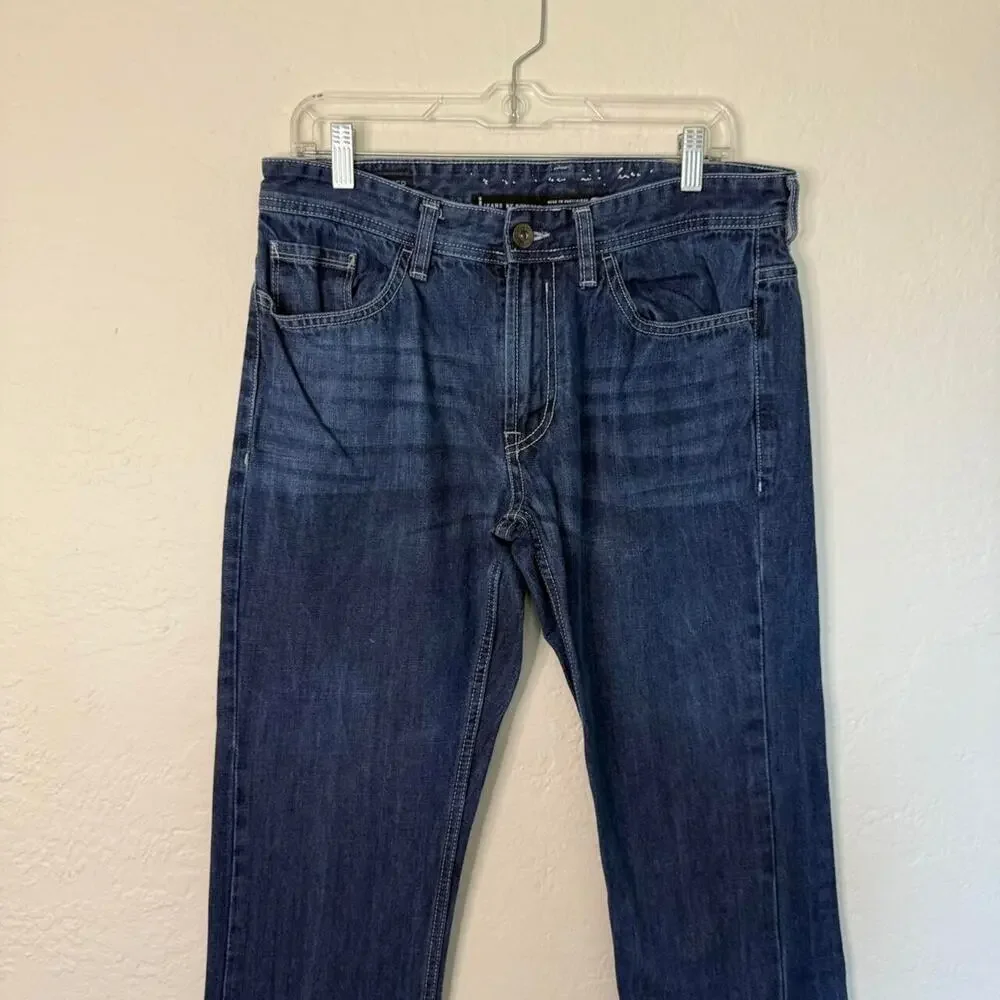 Jeans by Buffalo Spencer Slim Mens 32x32 Blue Denim Dark wash